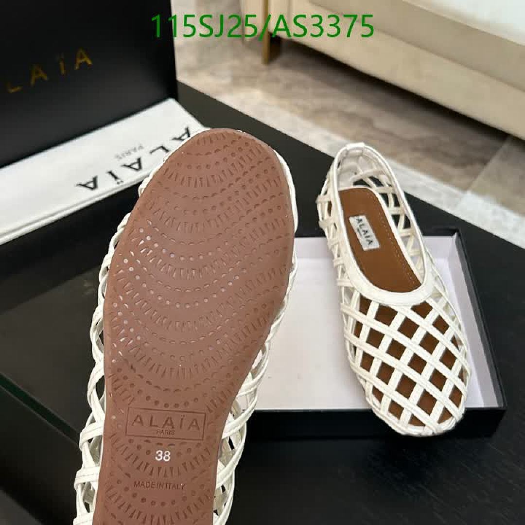 Alaia-Women Shoes Code: AS3375 $: 115USD