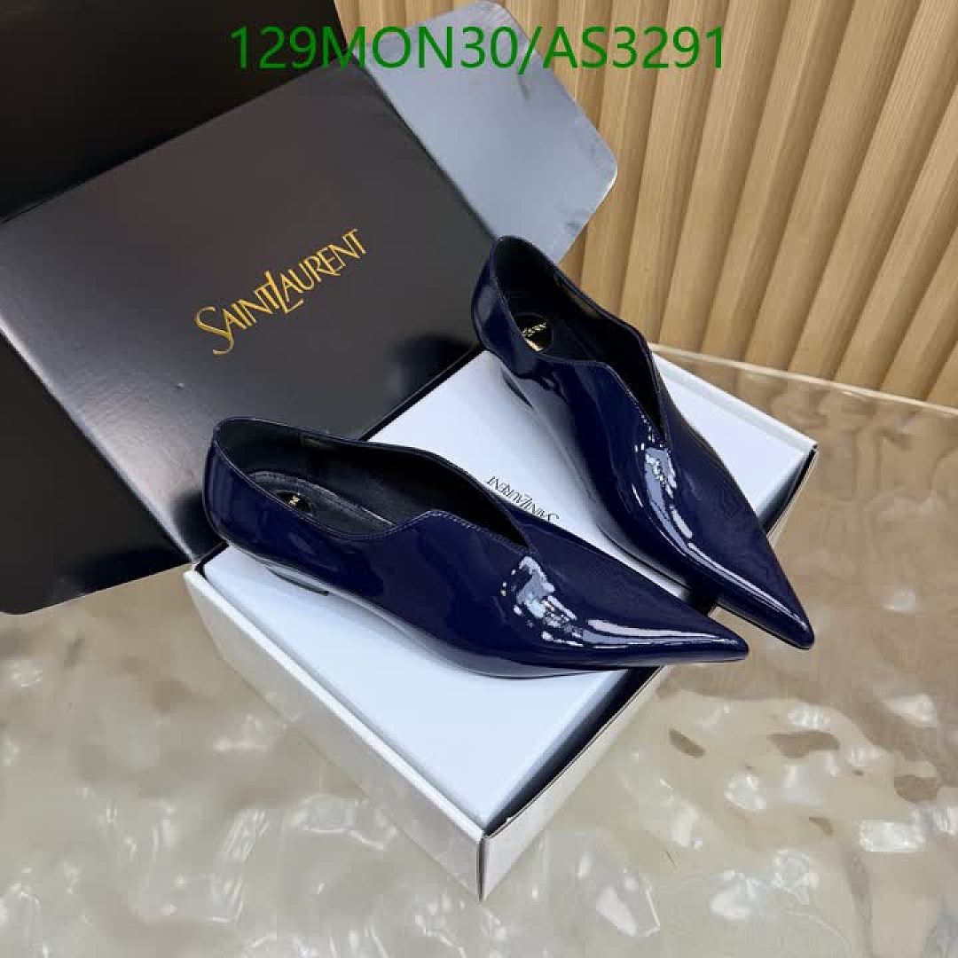YSL-Women Shoes Code: AS3291 $: 129USD