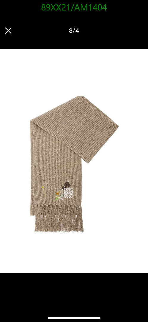 Loewe-Scarves Code: AM1404 $: 89USD