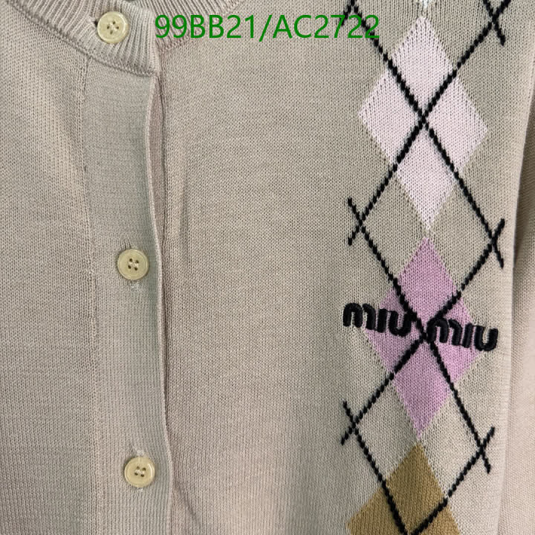 Miu Miu-Clothing Code: AC2722 $: 99USD