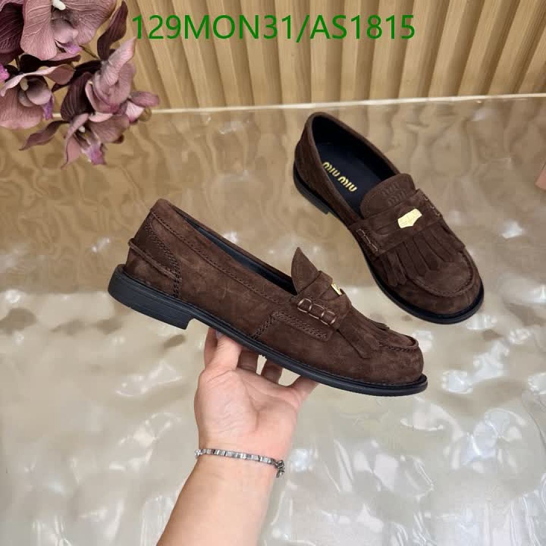 Miu Miu-Women Shoes Code: AS1815 $: 129USD