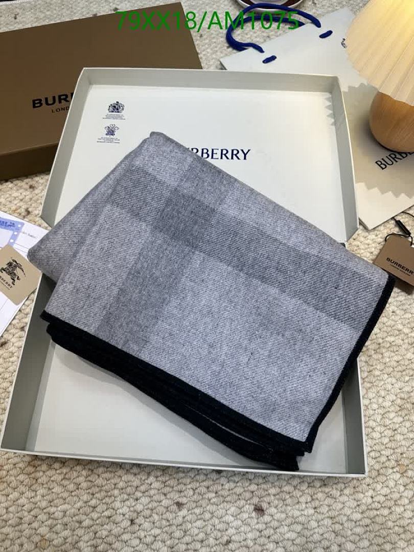 Burberry-Scarves Code: AM1075 $: 79USD