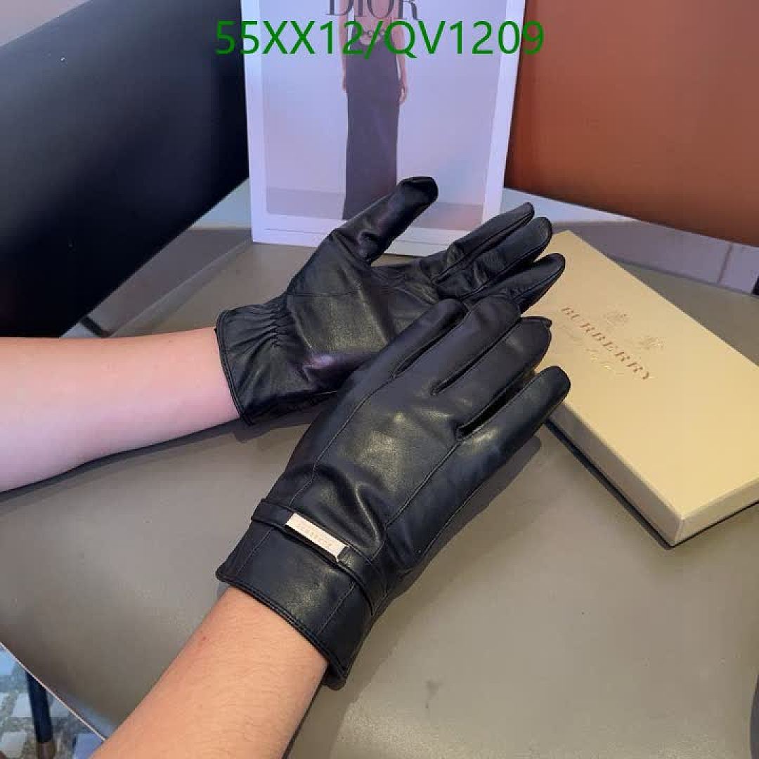 Burberry-Gloves Code: QV1209 $: 55USD