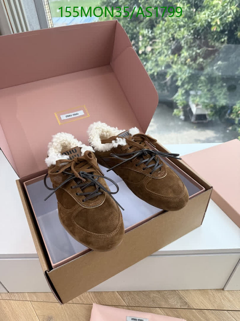 Miu Miu-Women Shoes Code: AS1799 $: 155USD