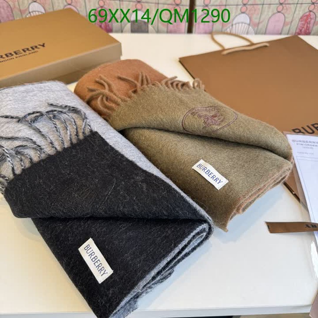 Burberry-Scarves Code: QM1290 $: 69USD