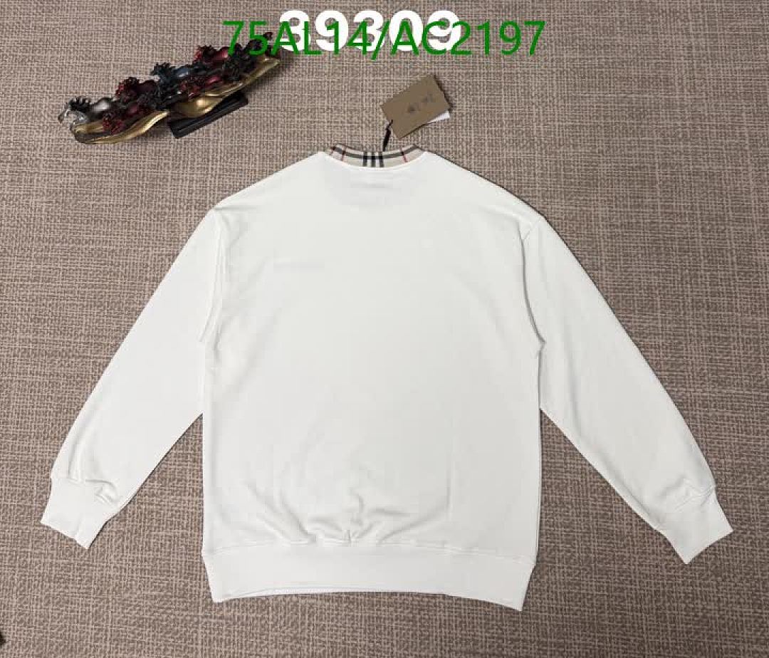 Burberry-Clothing Code: AC2197 $: 75USD