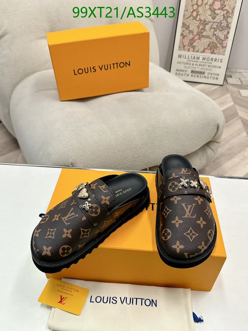 LV-Women Shoes Code: AS3443 $: 99USD