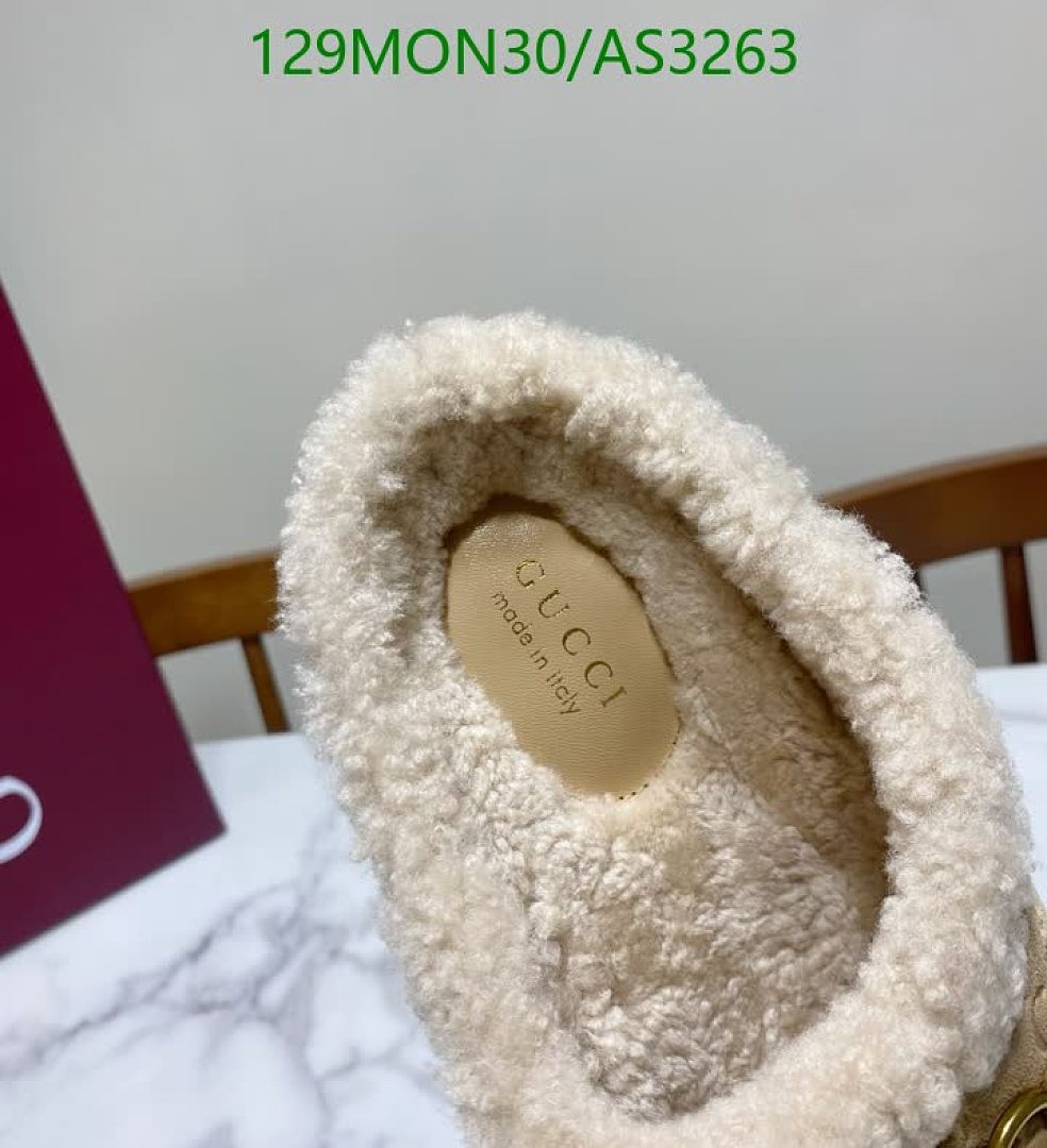 Gucci-Women Shoes Code: AS3263 $: 129USD