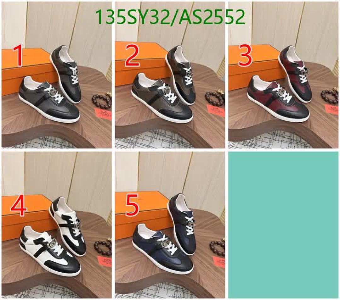 Hermes-Men shoes Code: AS2552 $: 135USD