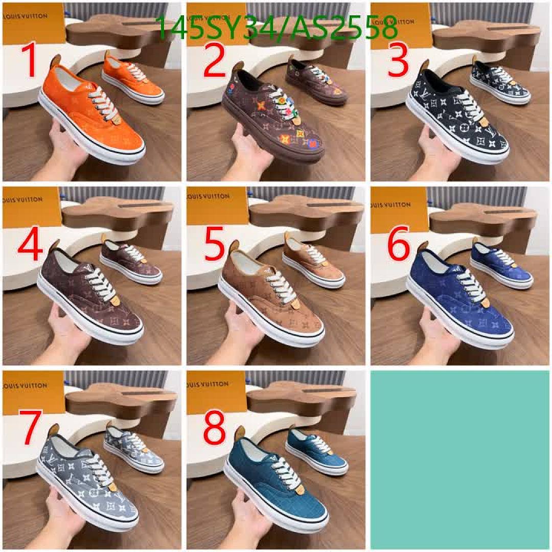 LV-Men shoes Code: AS2558 $: 145USD