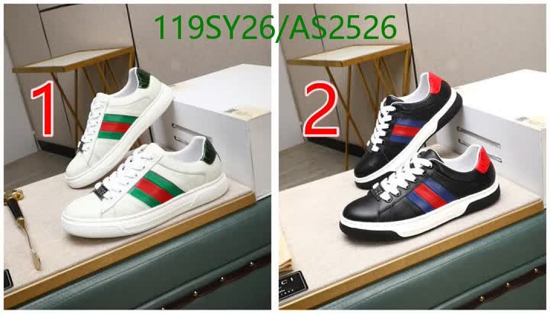 Gucci-Men shoes Code: AS2526 $: 119USD