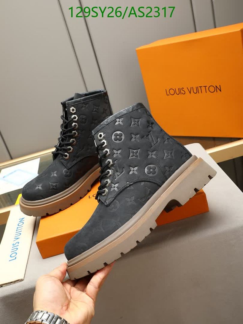 LV-Men shoes Code: AS2317 $: 129USD