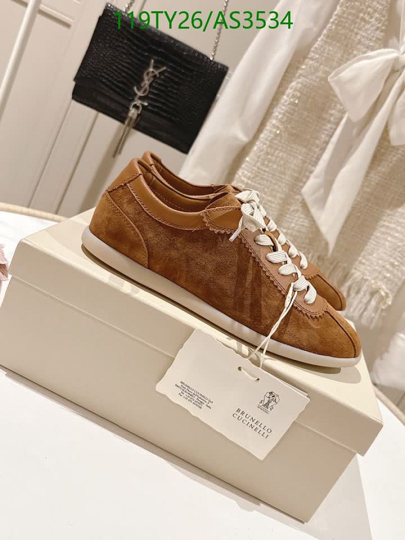 Brunello Cucinelli-Women Shoes Code: AS3534 $: 119USD
