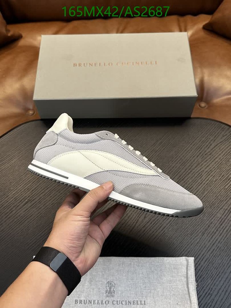Brunello Cucinelli-Men shoes Code: AS2687 $: 165USD