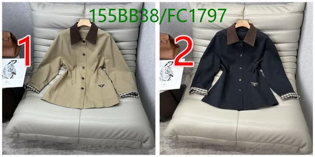 Prada-Clothing Code: FC1797 $: 155USD