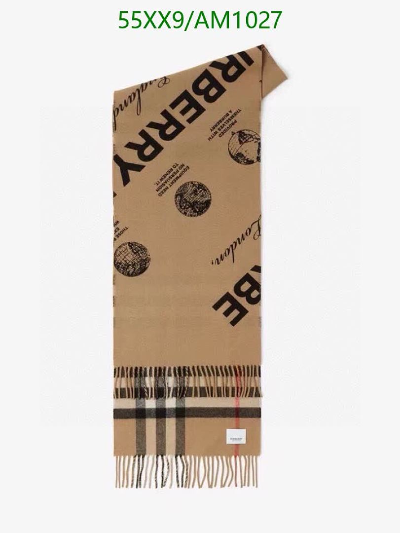 Burberry-Scarves Code: AM1027 $: 55USD