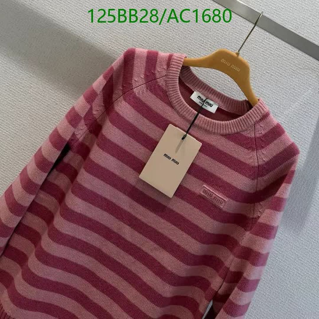 Miu Miu-Clothing Code: AC1680 $: 125USD