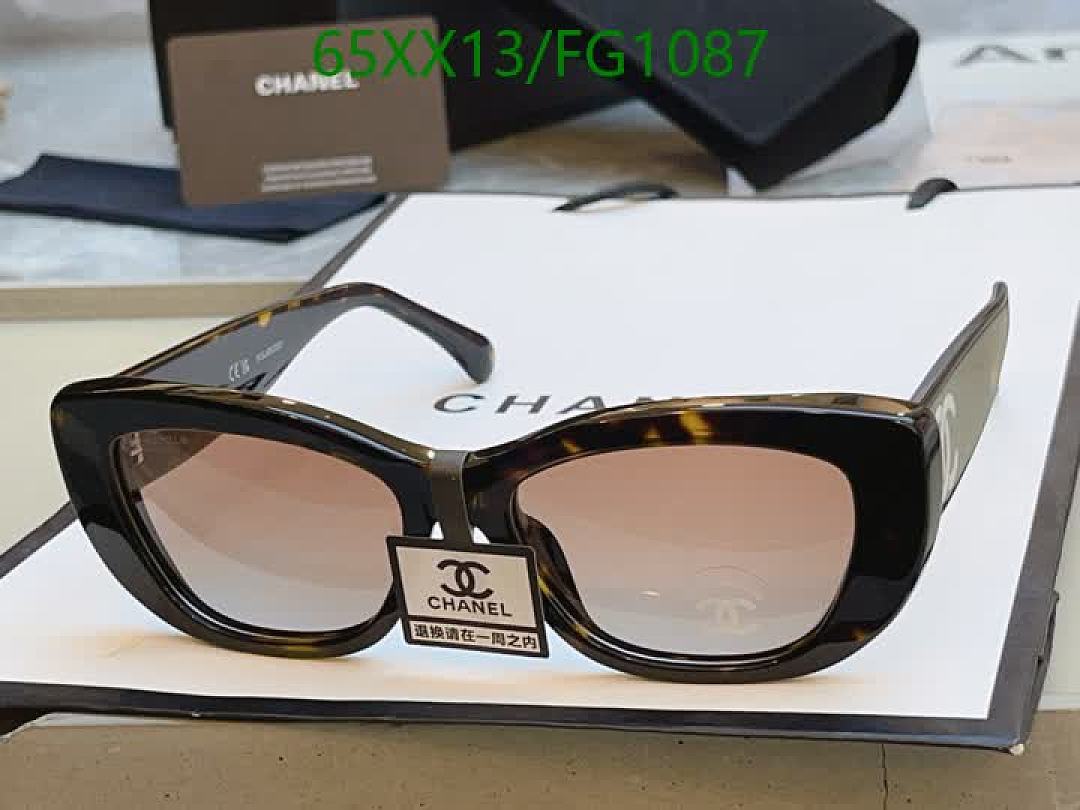 Chanel-Glasses Code: FG1087 $: 65USD