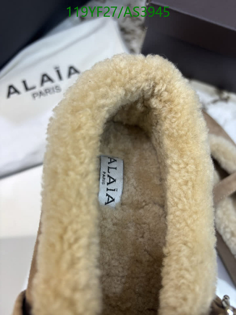 Alaia-Women Shoes Code: AS3945 $: 119USD
