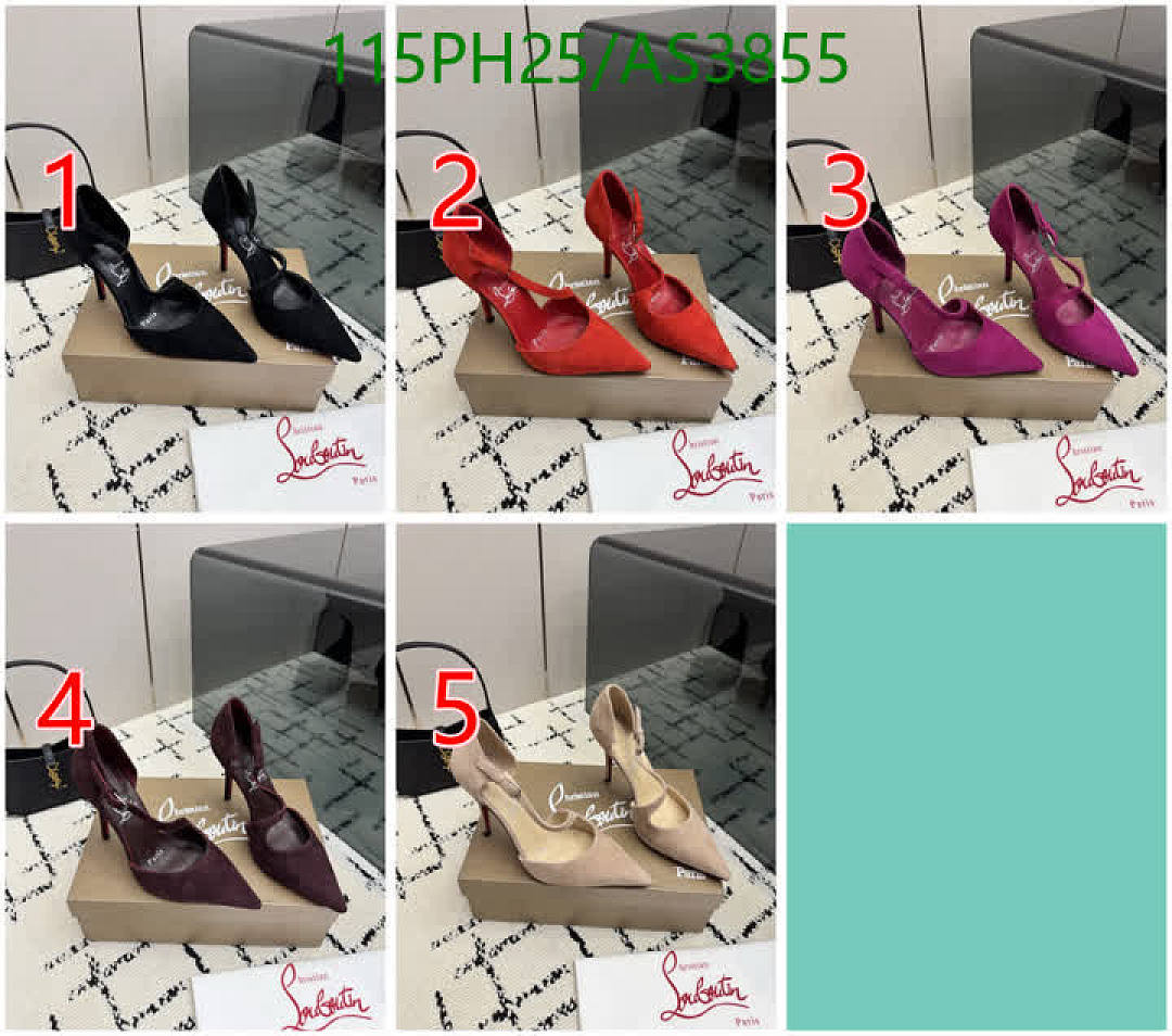 Christian Louboutin-Women Shoes Code: AS3855 $: 115USD
