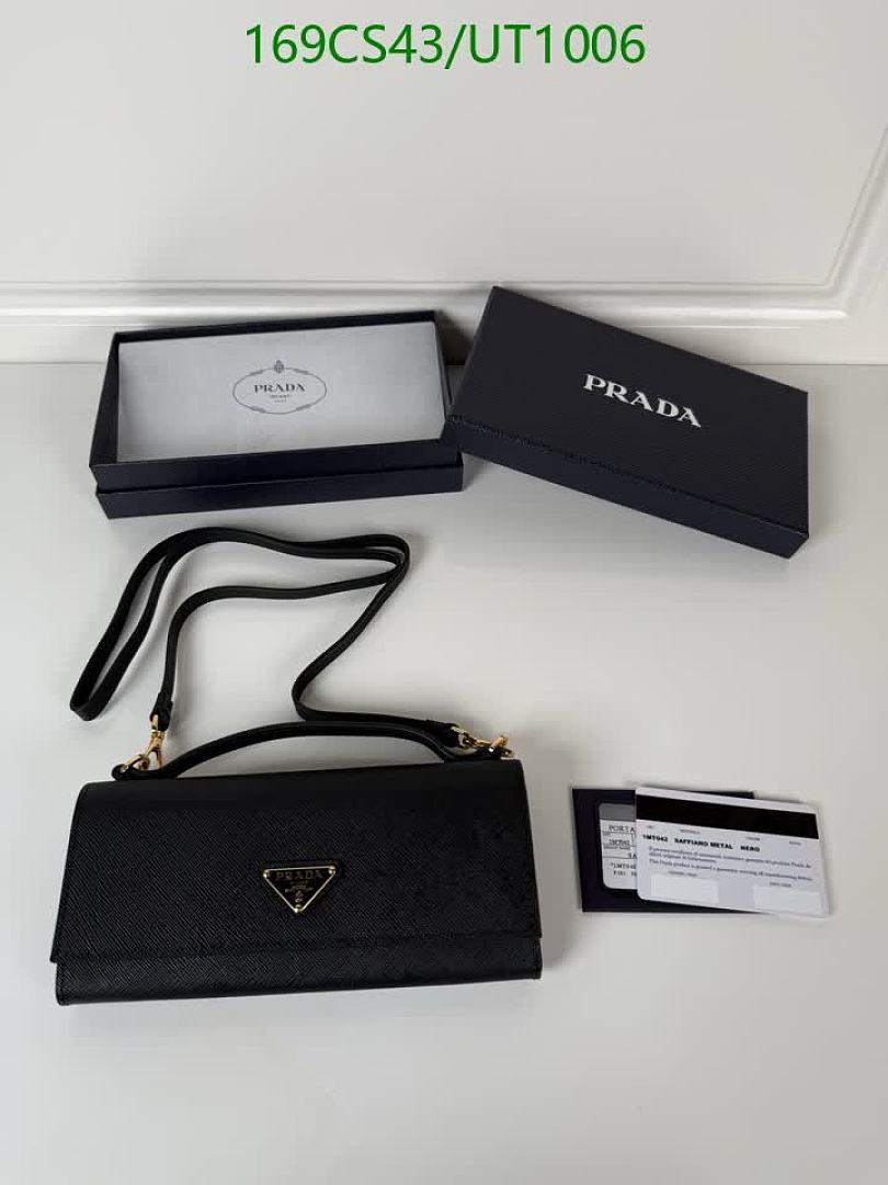 Prada-WalletsMirror Quality Code: UT1006 $: 169USD