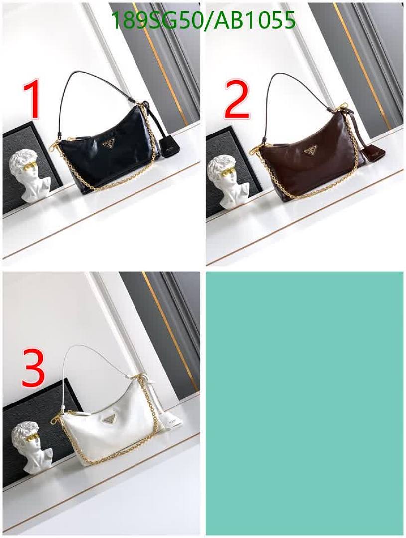 Prada-BagsMirror Quality Code: AB1055 $: 189USD
