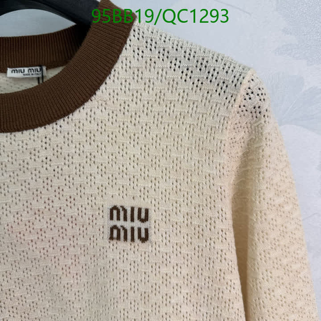 Miu Miu-Clothing Code: QC1293 $: 95USD
