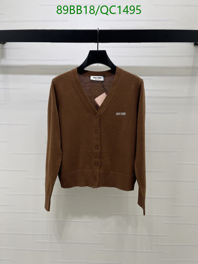 Miu Miu-Clothing Code: QC1495 $: 89USD
