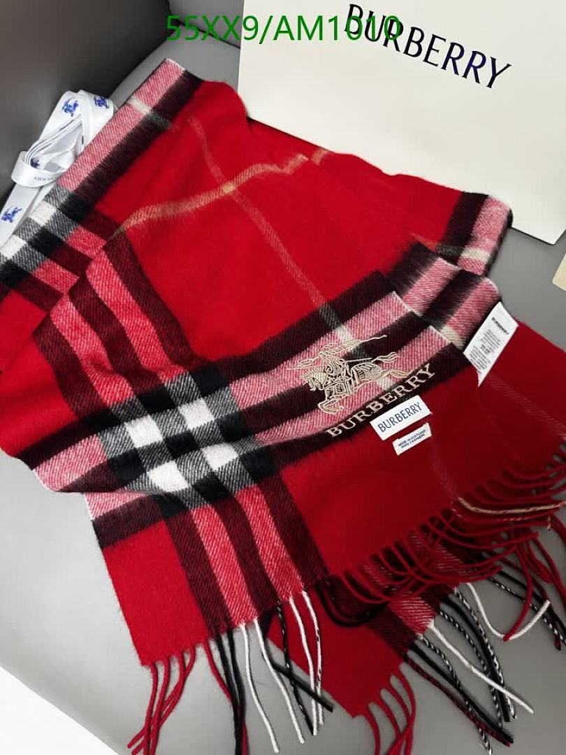 Burberry-Scarves Code: AM1010 $: 55USD