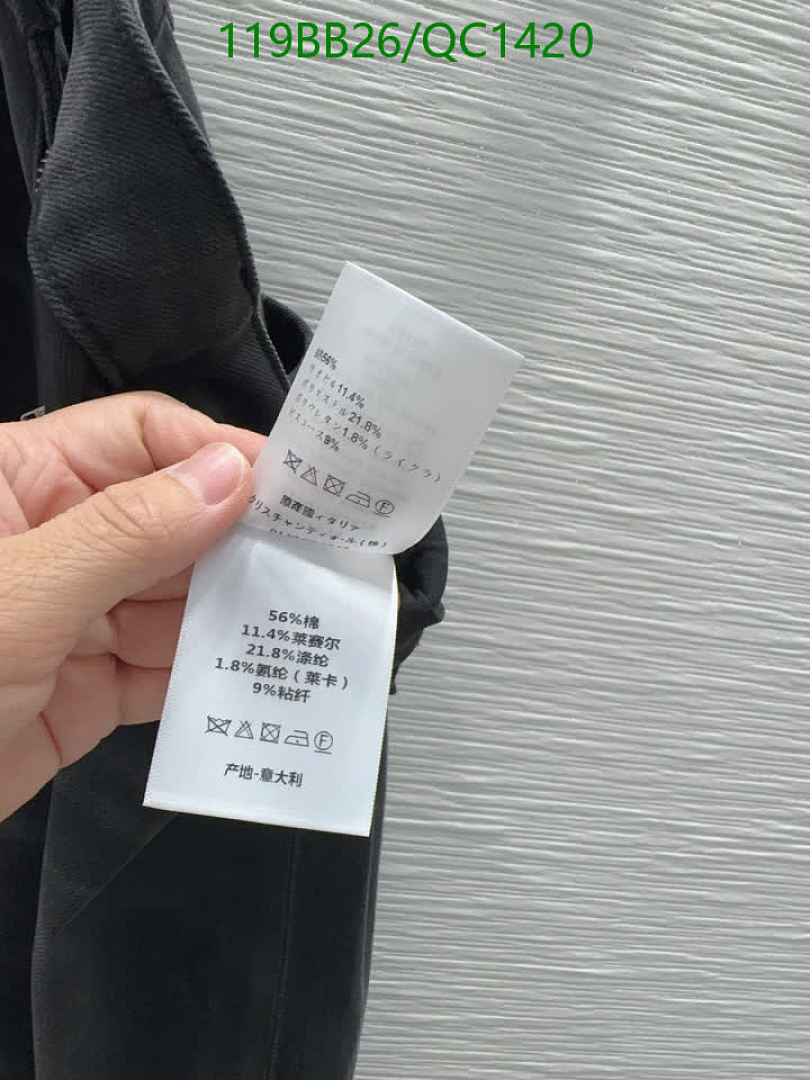 Dior-Clothing Code: QC1420 $: 119USD