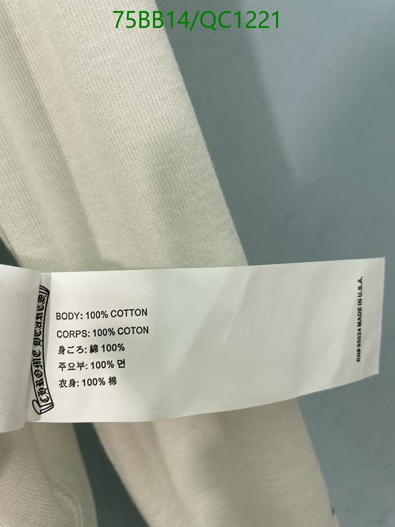 Chrome Hearts-Clothing Code: QC1221 $: 75USD