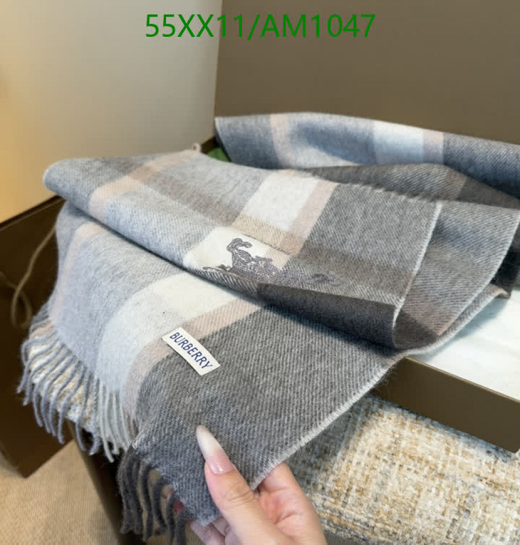 Burberry-Scarves Code: AM1047 $: 55USD