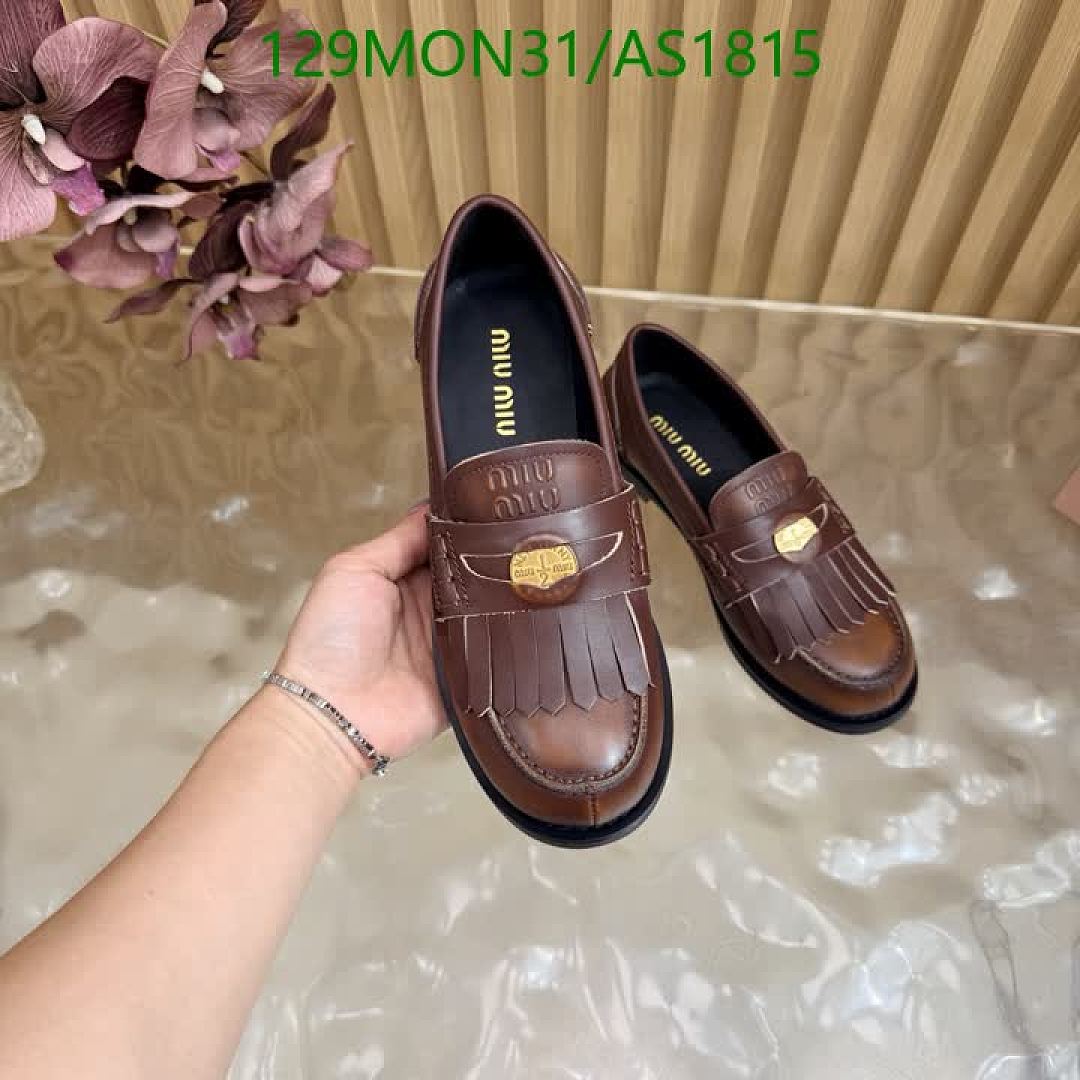 Miu Miu-Women Shoes Code: AS1815 $: 129USD
