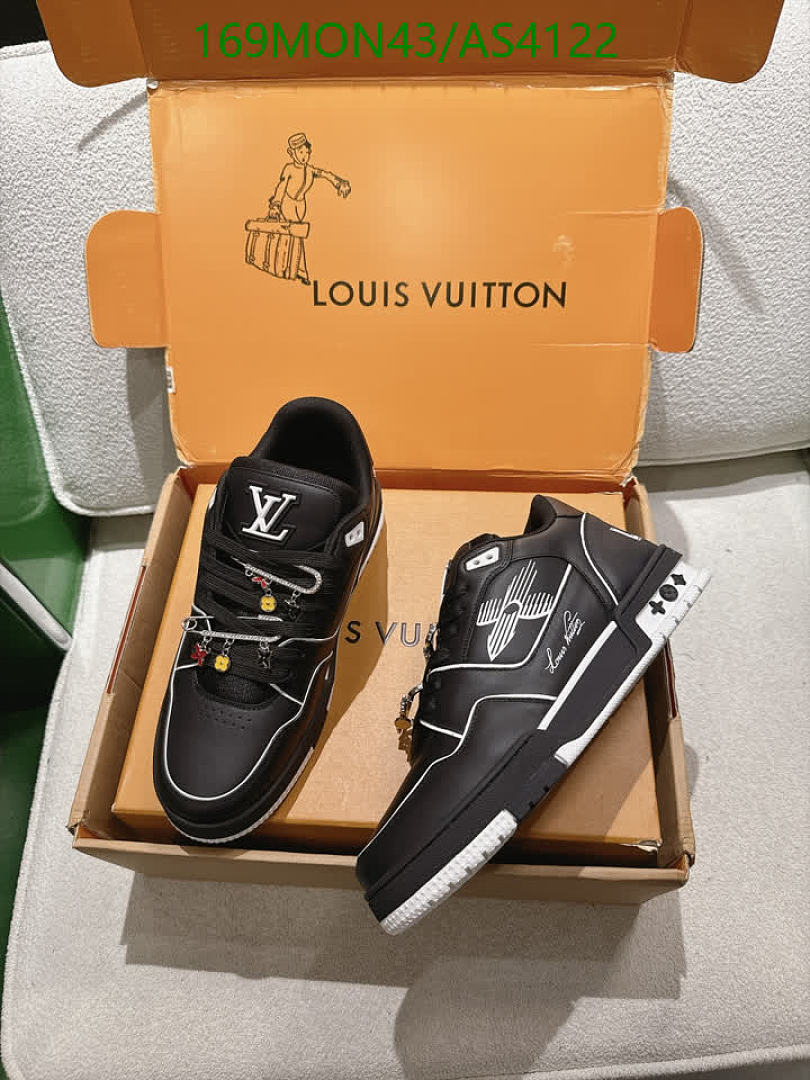 LV-Men shoes Code: AS4122 $: 169USD