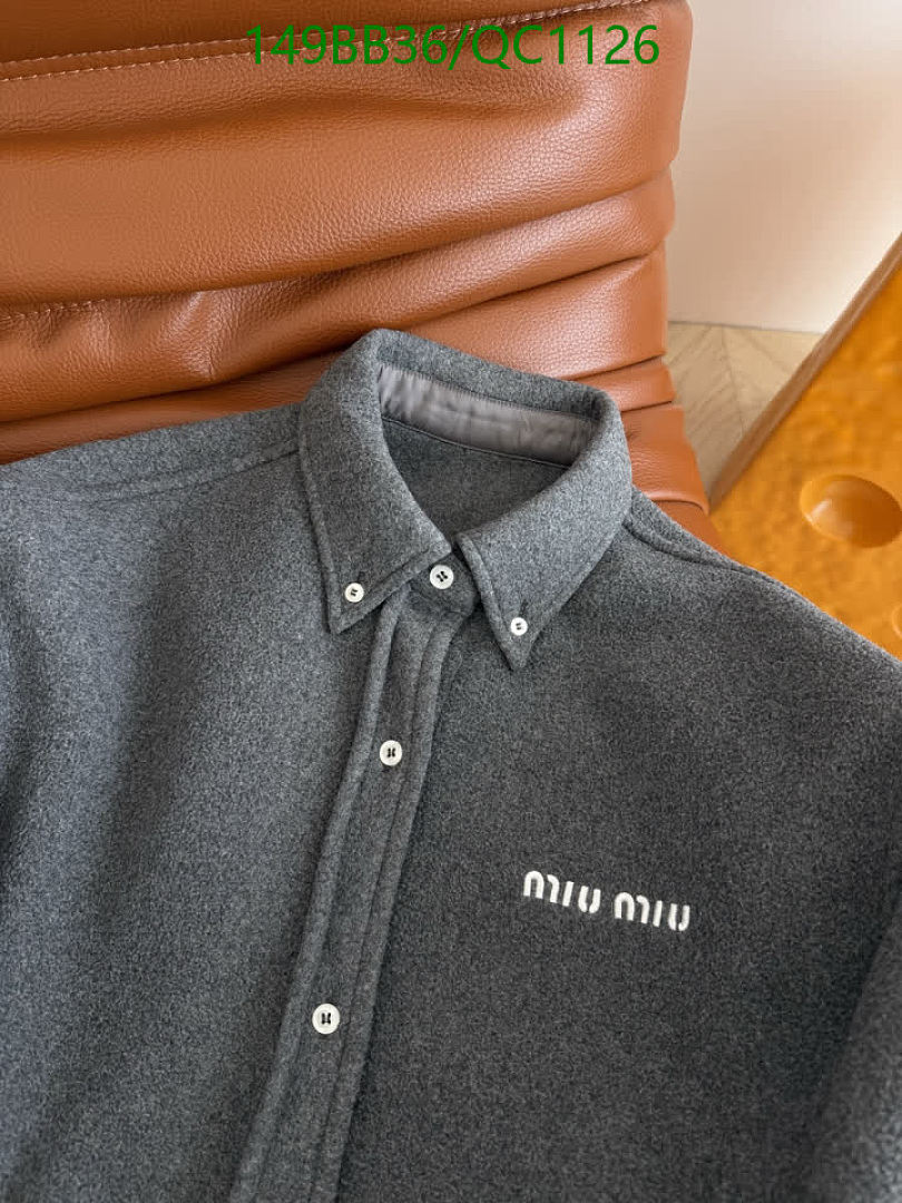 Miu Miu-Clothing Code: QC1126 $: 149USD