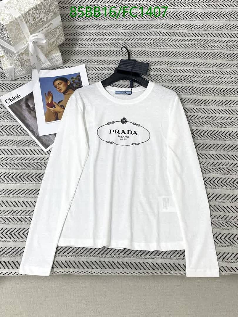 Prada-Clothing Code: FC1407 $: 85USD