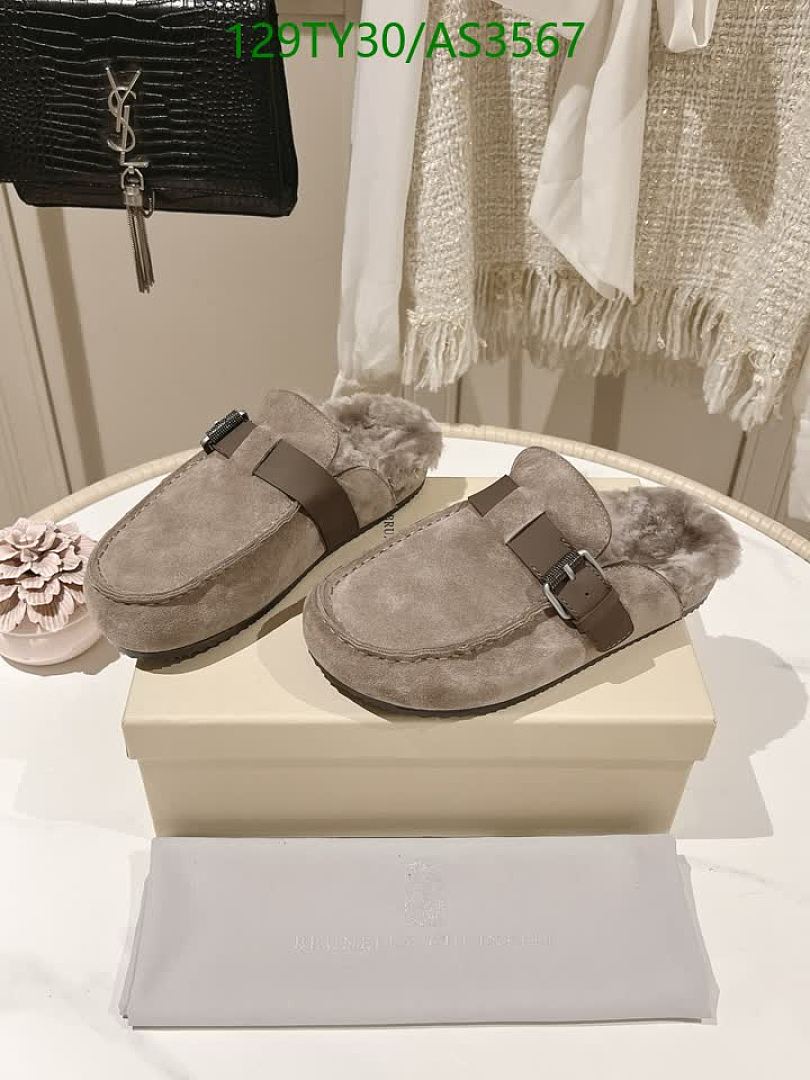 Brunello Cucinelli-Women Shoes Code: AS3567 $: 129USD
