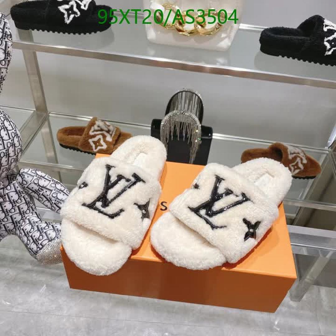 LV-Women Shoes Code: AS3504 $: 95USD
