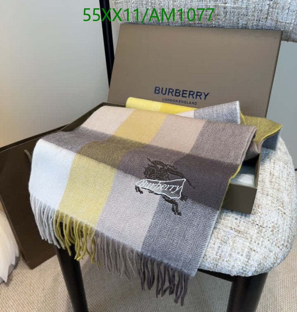 Burberry-Scarves Code: AM1077 $: 55USD