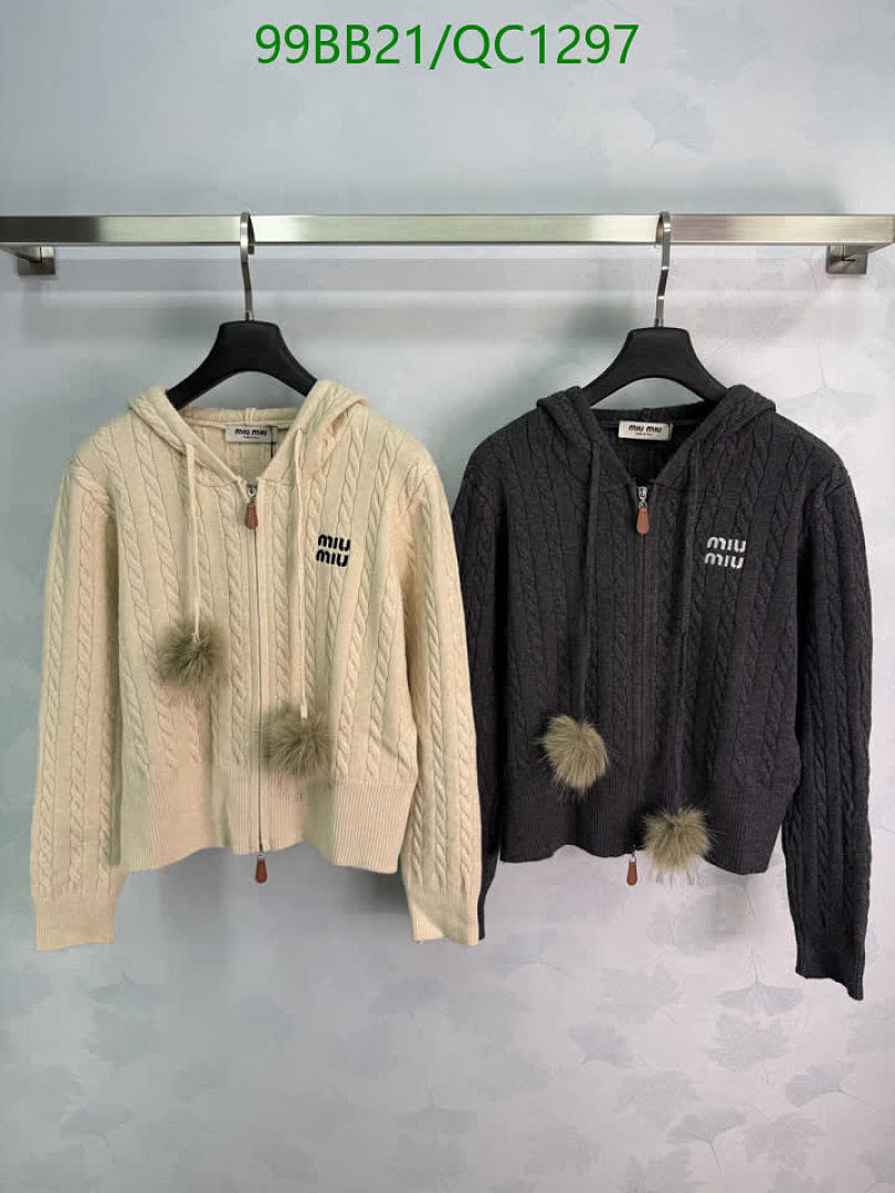 Miu Miu-Clothing Code: QC1297 $: 99USD