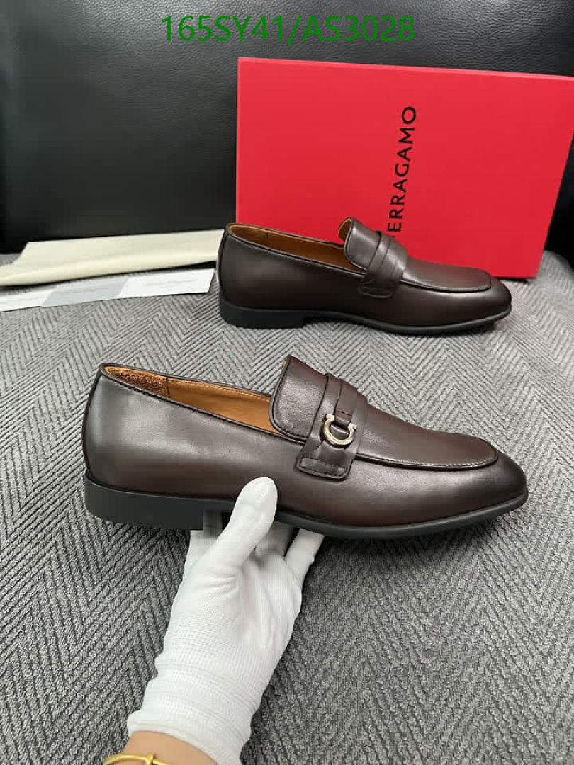 Ferragamo-Men shoes Code: AS3028 $: 165USD