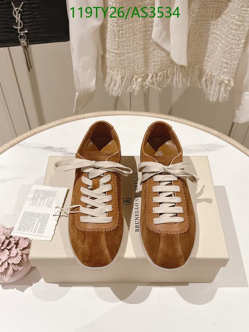 Brunello Cucinelli-Women Shoes Code: AS3534 $: 119USD