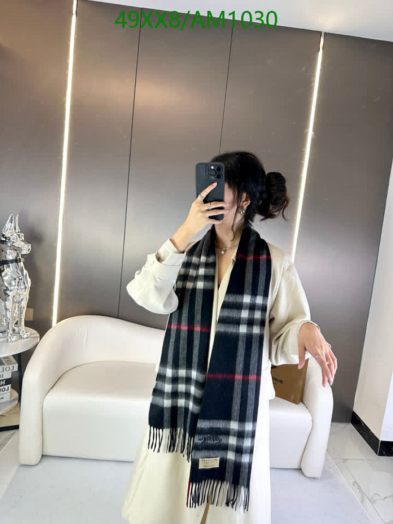 Burberry-Scarves Code: AM1030 $: 49USD