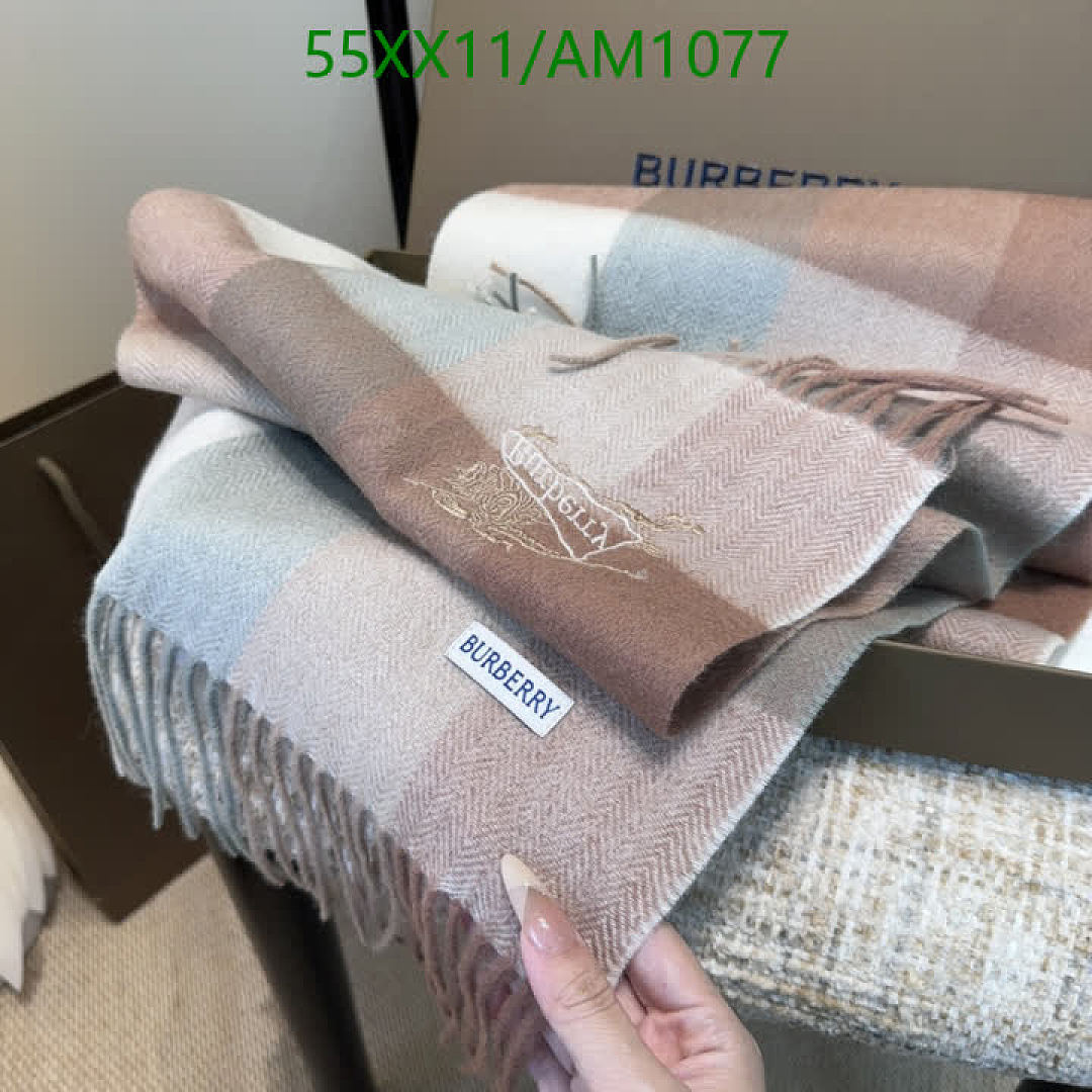 Burberry-Scarves Code: AM1077 $: 55USD