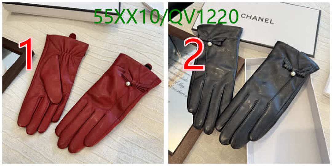 Chanel-Gloves Code: QV1220 $: 55USD