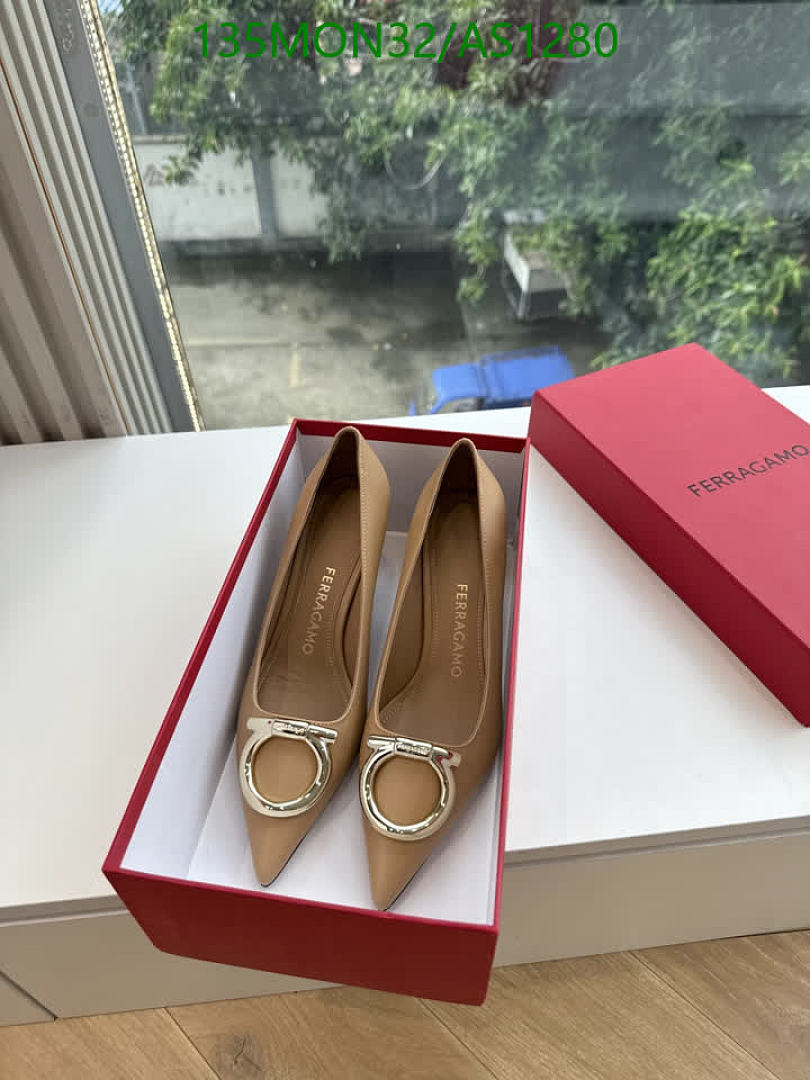 Ferragamo-Women Shoes Code: AS1280 $: 135USD