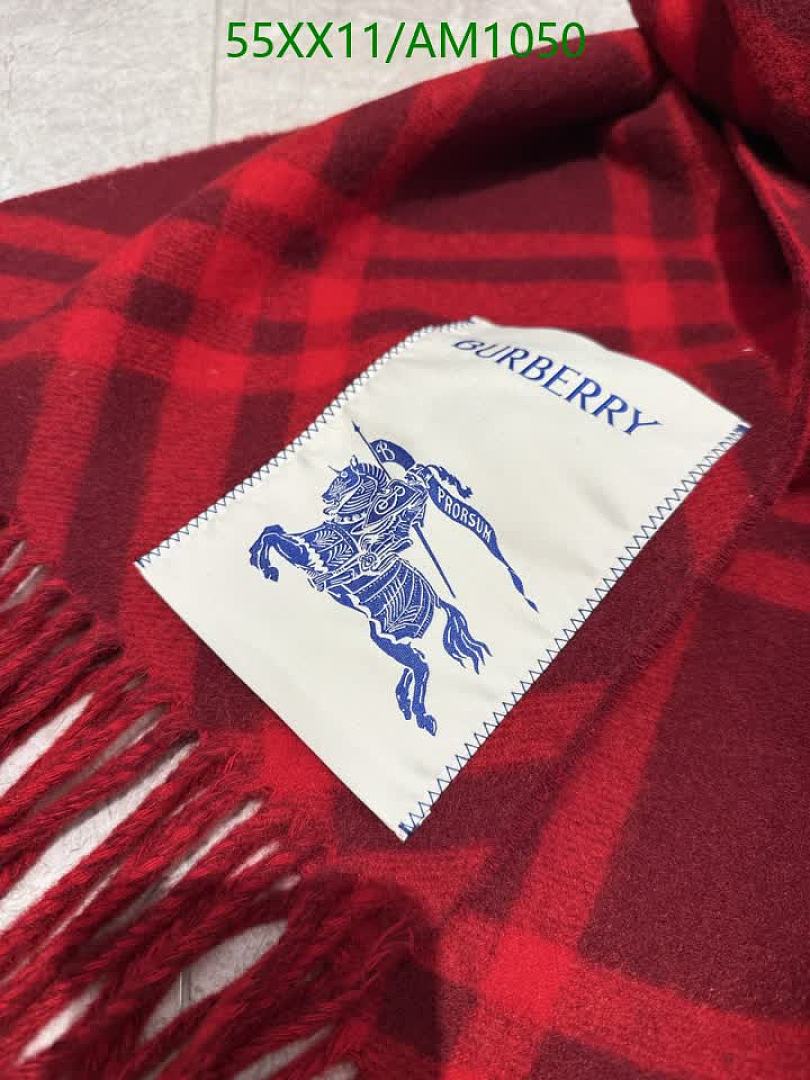 Burberry-Scarves Code: AM1050 $: 55USD