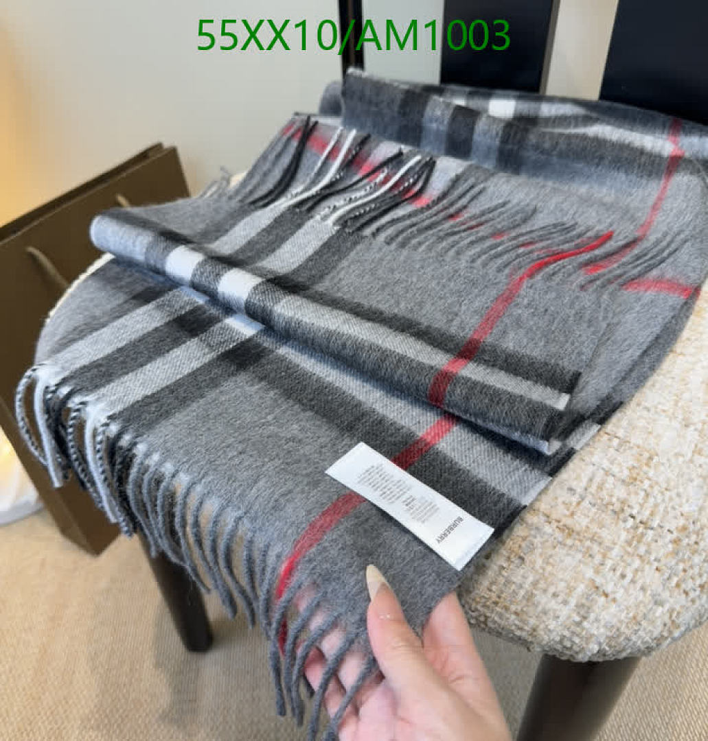Burberry-Scarves Code: AM1003 $: 55USD