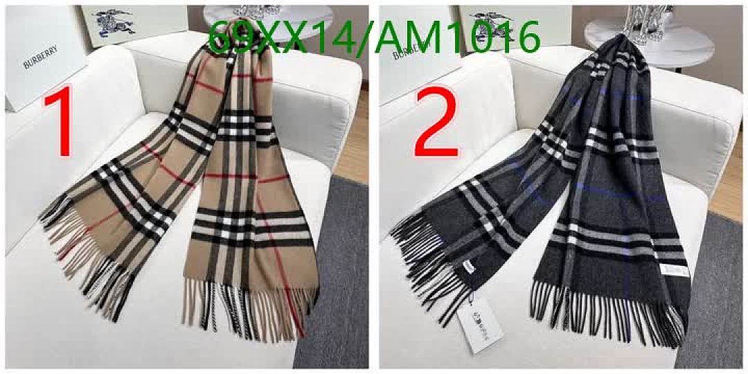 Burberry-Scarves Code: AM1016 $: 69USD
