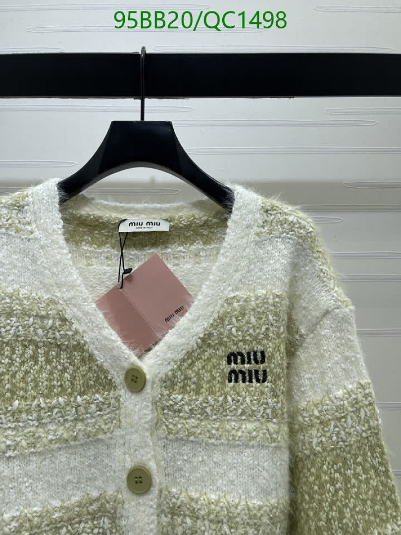 Miu Miu-Clothing Code: QC1498 $: 95USD